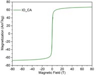Mit Zitronensäure funktionalisierte Eisenoxid Partikel, Phase: Magnetit (Fe3O4)